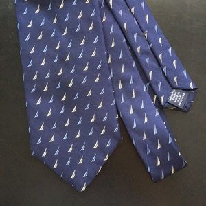 blue Nautica necktie